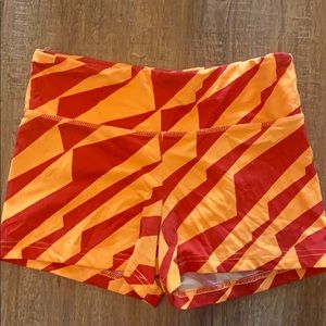 Red & orange spandex